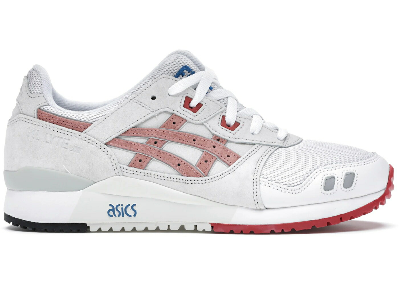 アシックス ゲルライト ローズ 白色 ホワイト スニーカー メンズ ASICS GEL-LYTE III RONNIE FIEG TOKYO TRIO YOSHINO ROSE / WHITE YOSHINO ROSE