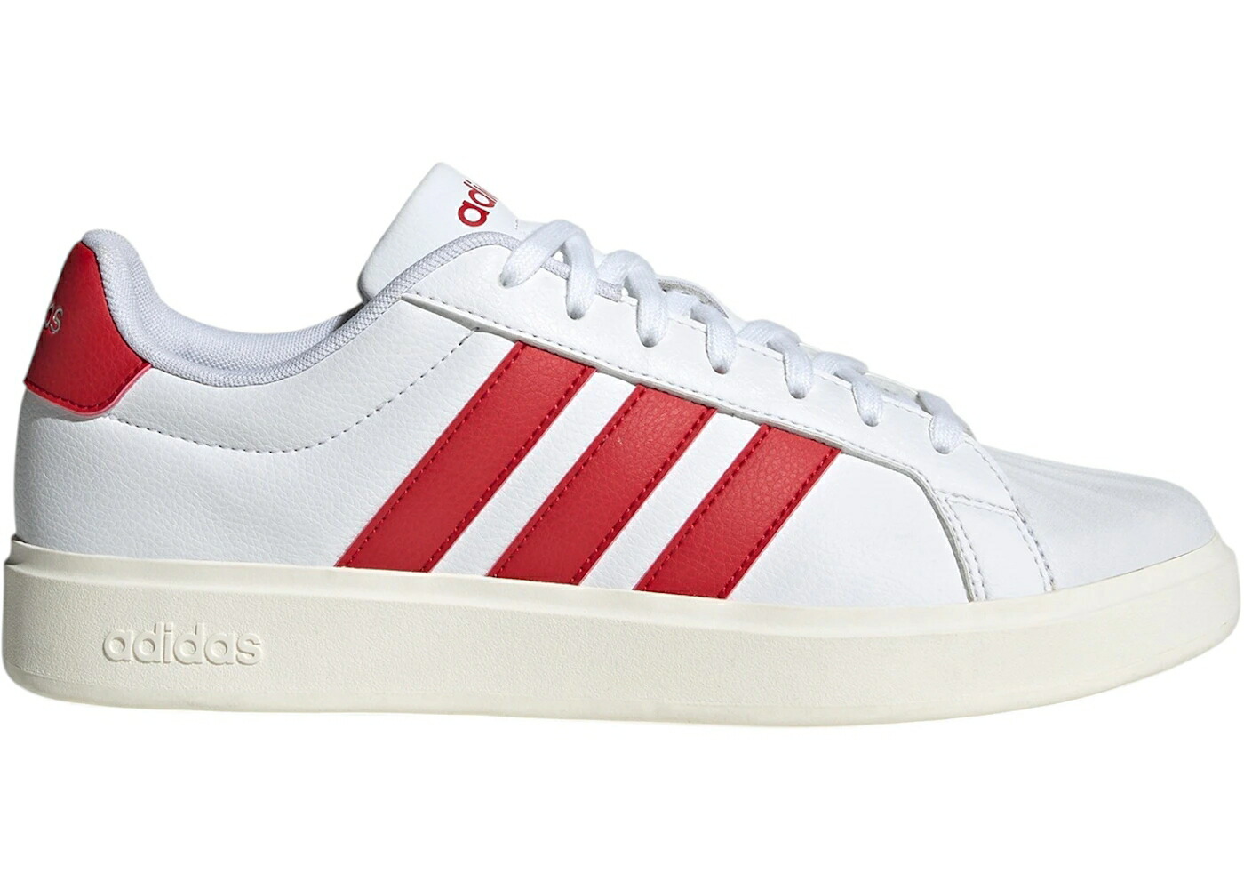 アディダス 白色 ホワイト コア スニーカー メンズ ADIDAS STREETTALK WHITE BETTER SCARLET / CLOUD WHITE BETTER SCARLET CORE