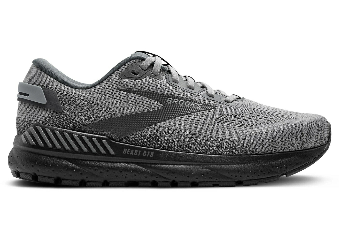 ブルックス 薄墨色 薄墨色 スニーカー メンズ BROOKS BEAST GTS 24 PRIMER GREY EBONY / PRIMER GREY EBONY