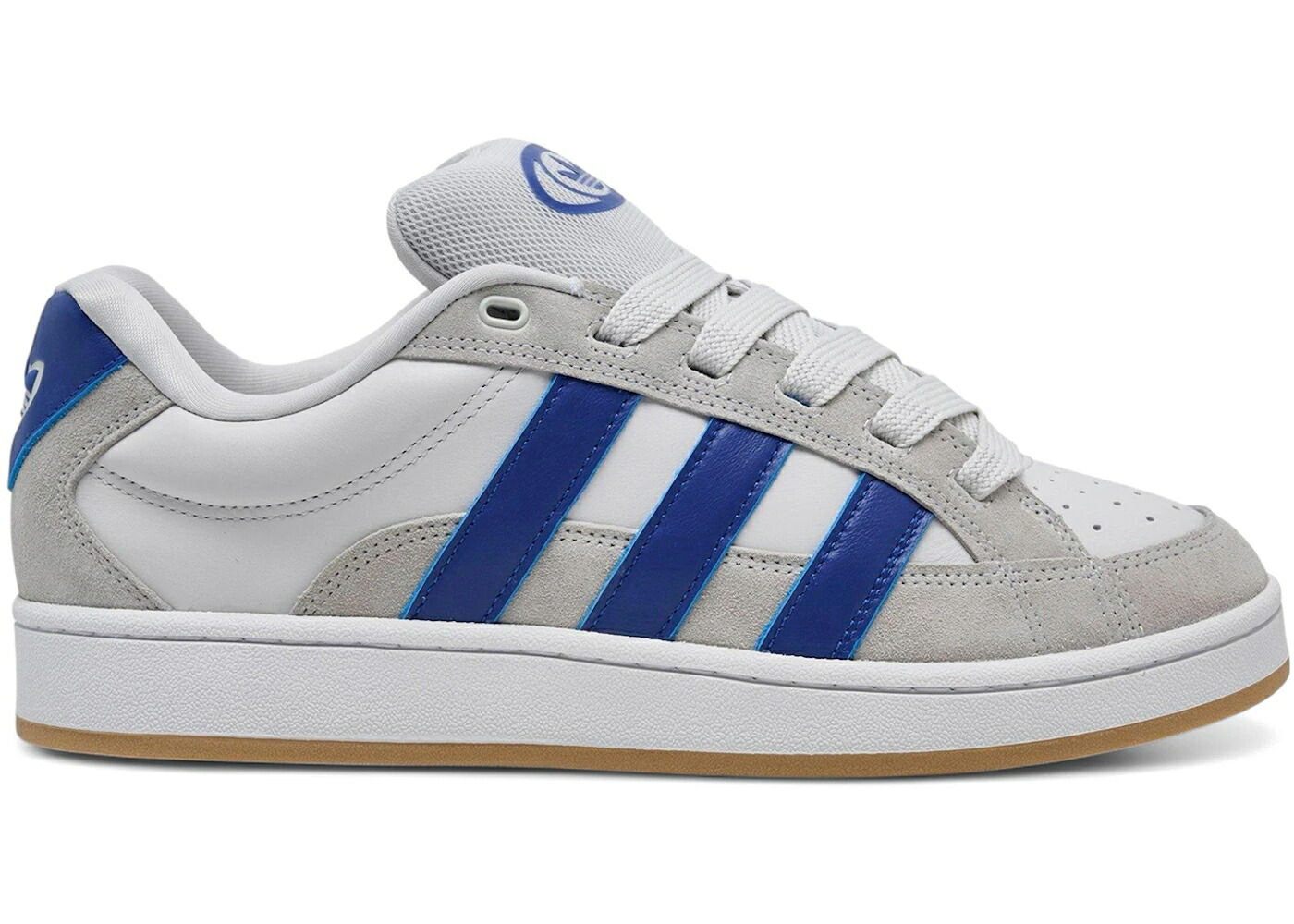アディダス キャンパス 白色 ホワイト 青色 ブルー 灰色 グレー スニーカー メンズ ADIDAS CAMPUS 00S BETA WHITE ROYAL BLUE / CRYSTAL WHITE ROYAL BLUE GREY