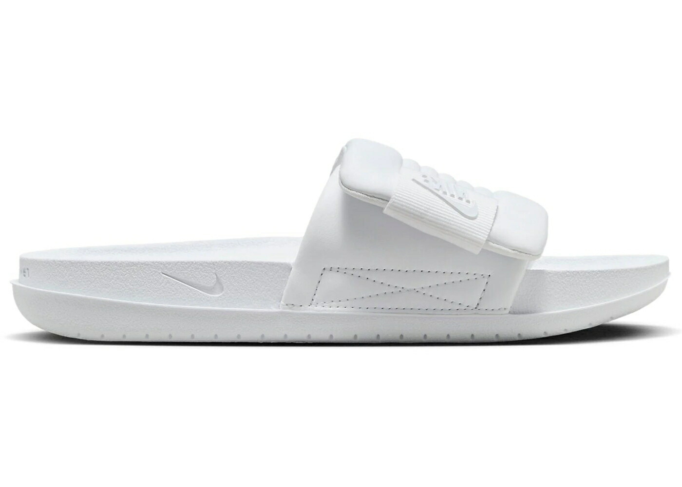 ナイキ サンダル 白いこと 白いこと WOMEN\u0027S スニーカー レディース NIKE OFFCOURT ADJUST SLIDE WHITE (WOMEN\u0027S) / WHITE PHANTOM