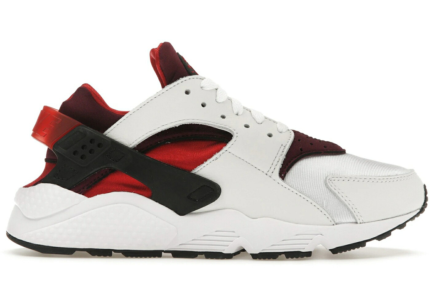 ナイキ ハラチ 白色 ホワイト 赤 レッド 黒色 ブラック スニーカー メンズ NIKE AIR HUARACHE WHITE RED OXIDE / WHITE RED OXIDE BLACK VARSITY