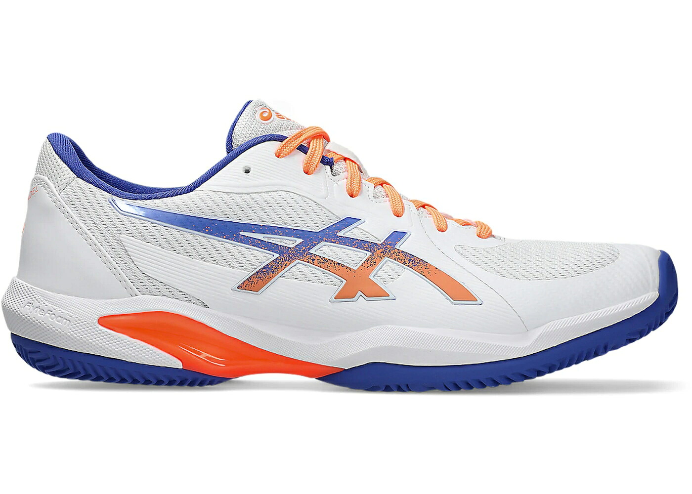 アシックス 白色 ホワイト スニーカー メンズ ASICS SOLUTION SWIFT PADEL WHITE DARK COBALT / WHITE DARK COBALT｜スニケス 48,360円