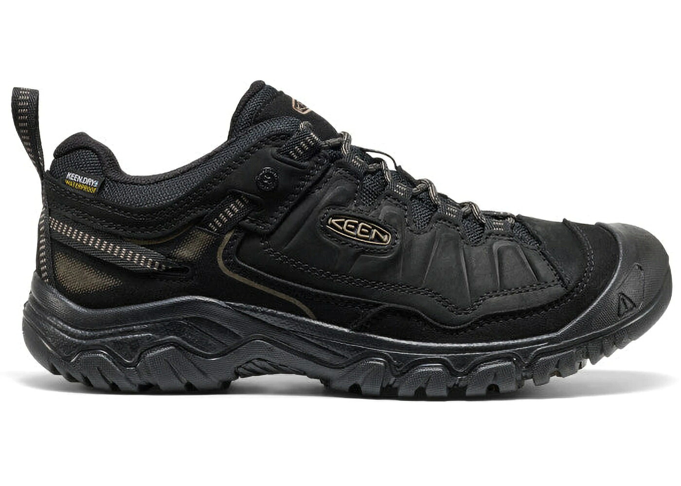 キーン 黒色 ブラック スニーカー メンズ KEEN TARGHEE IV WATERPROOF HIKING SHOE TRIPLE BLACK / TRIPLE BLACK|スニケス