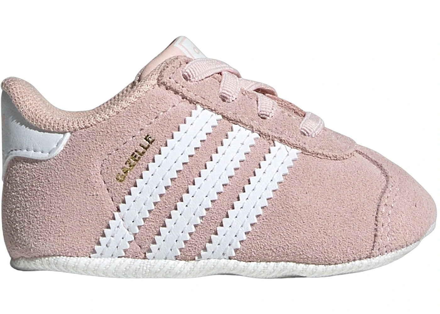 アディダス ガゼル ピンク 白色 ホワイト ジュニア キッズ ADIDAS GAZELLE CRIB ICEY PINK CLOUD WHITE (I) / ICEY PINK CLOUD WHITE CLOUD ベビー マタニティ スニーカー