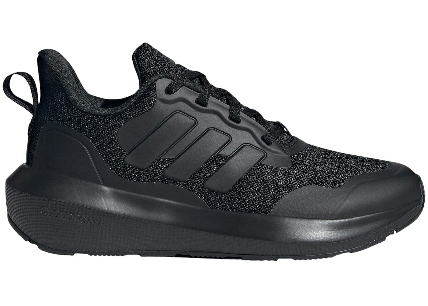 アディダス コア 黒色 ブラック 灰色 グレー 2.0 ジュニア キッズ ADIDAS FORTARUN CORE BLACK GREY (GS) / CORE BLACK CORE BLACK GREY SIX ベビー マタニティ スニーカー|スニケス