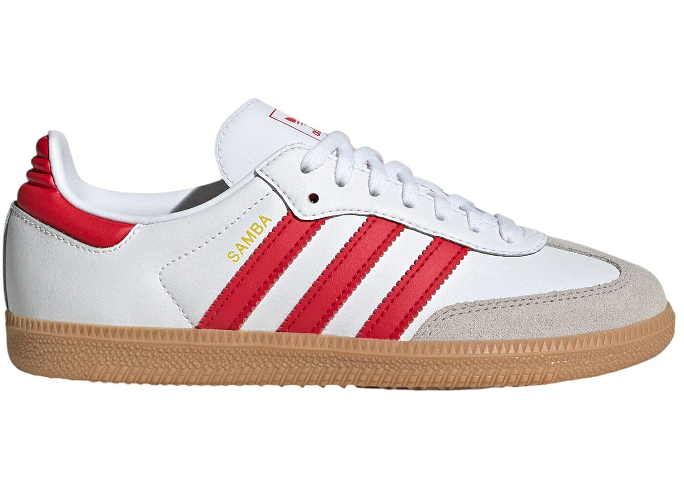 アディダス サンバ 白色 ホワイト ジュニア キッズ ADIDAS SAMBA OG CLOUD WHITE BETTER SCARLET GUM (GS) / CLOUD WHITE BETTER SCARLET GUM ベビー マタニティ スニーカー 26,554円