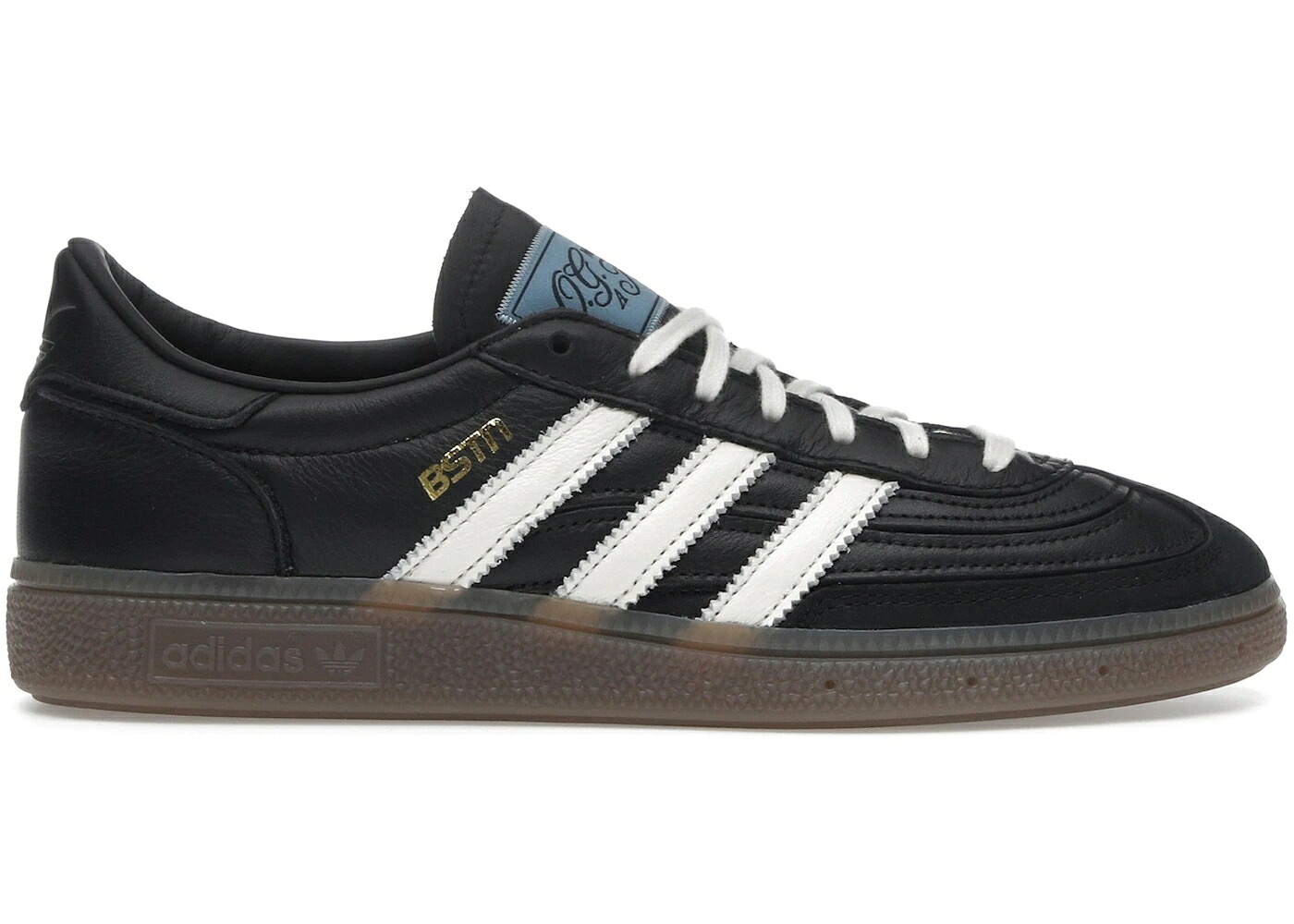 アディダス ハンドボール スペシアル 黒いこと 黒いこと 中核グループ O.G. スニーカー メンズ ADIDAS HANDBALL SPEZIAL BSTN WITH A TWIST BLACK / CORE BLACK CORE BLACK GUM 3