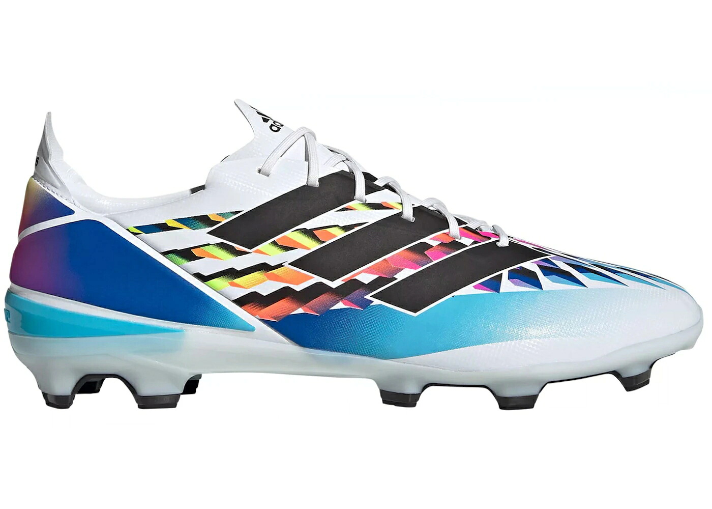 アディダス 白色 ホワイト コア 黒色 ブラック スニーカー ユニセックス ADIDAS GAMEMODE FG MULTICOLORED SHARDS / CLOUD WHITE CORE BLACK SOLAR メンズ