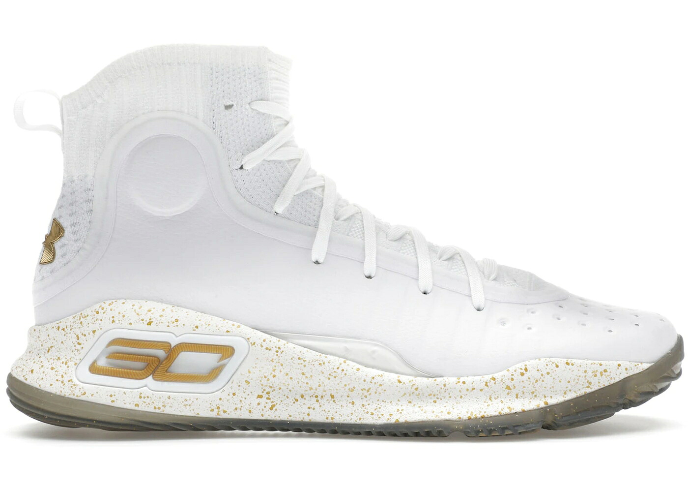カリー 白いこと 白いこと ゴールド アンダーアーマー スニーカー メンズ UNDER ARMOUR UNDER ARMOUR CURRY 4 RETRO WHITE GOLD / WHITE METALLIC GOLD