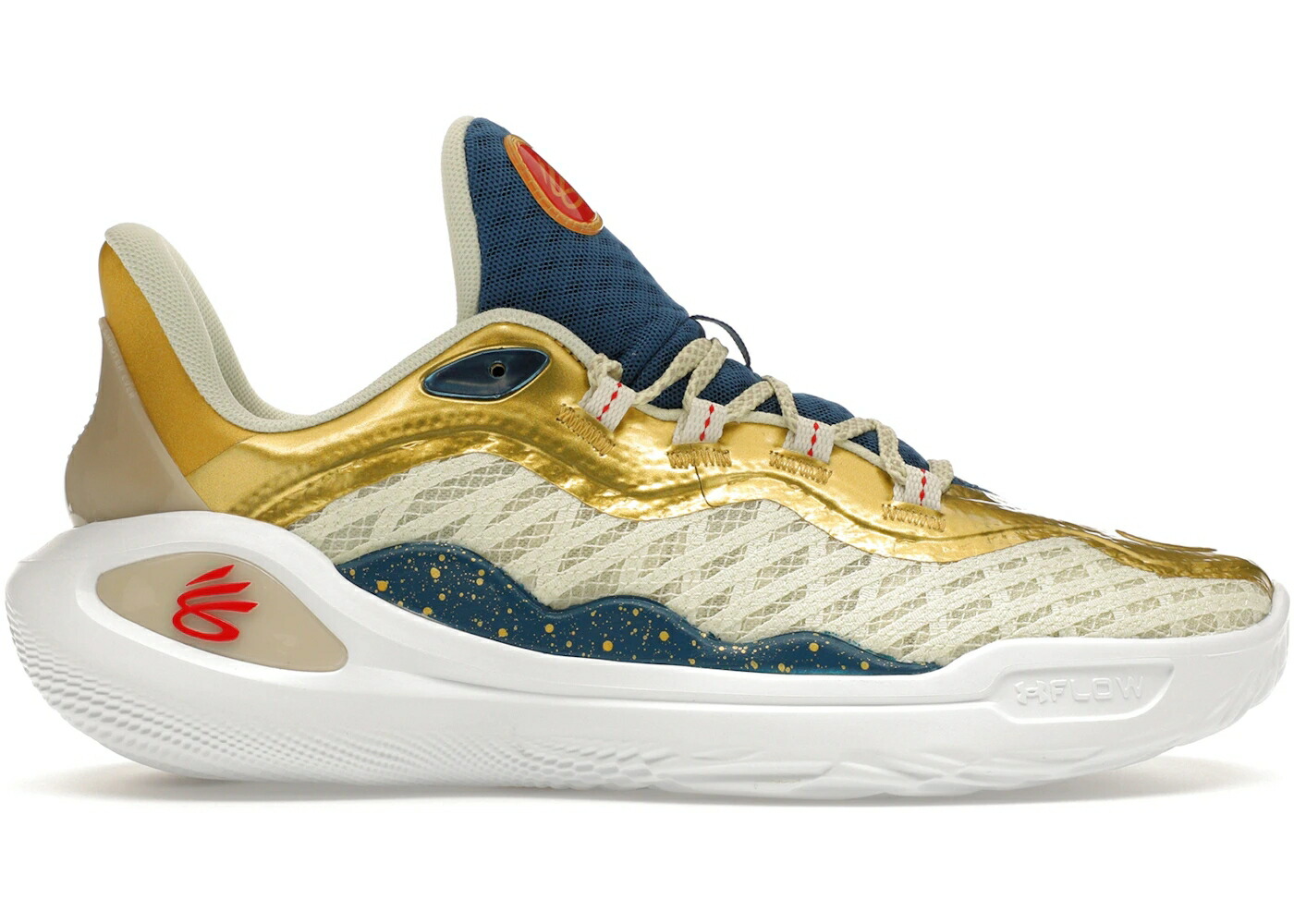 カリー ゴールド 赤 レッド アンダーアーマー スニーカー メンズ UNDER ARMOUR UNDER ARMOUR CURRY 11 CHAMPIONS MINDSET / LEMON ICE METALLIC GOLD RED