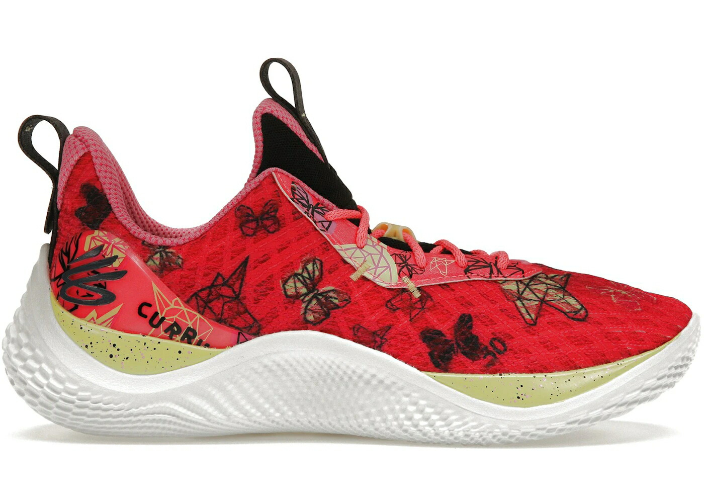 カリー フローレス ローズ アンダーアーマー スニーカー メンズ UNDER ARMOUR UNDER ARMOUR CURRY FLOW 10 GIRL DAD / ROSE NOIR