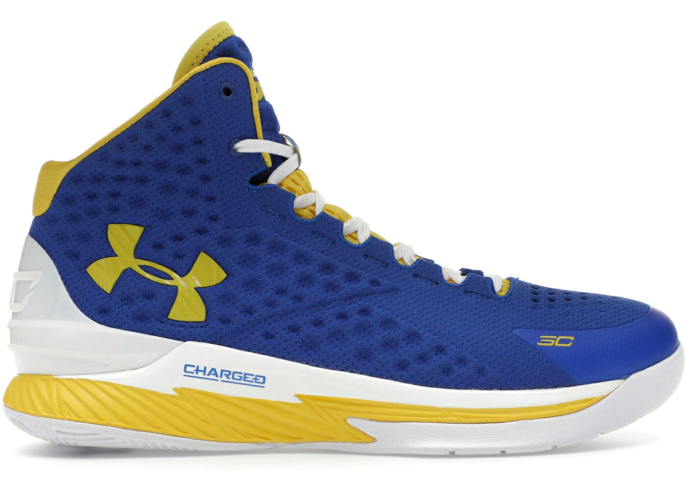 カリー アンダーアーマー スニーカー メンズ UNDER ARMOUR UNDER ARMOUR CURRY 1 RETRO HOME (2021) / ROYAL TAXI