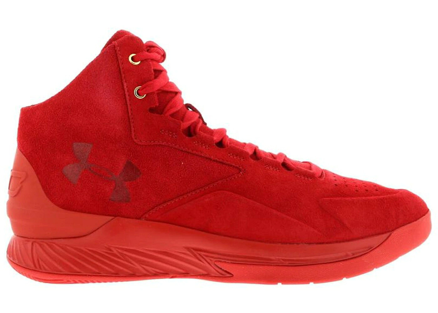 カリー 赤 レッド アンダーアーマー スニーカー メンズ UNDER ARMOUR UA CURRY 1 LUX RED / RED RED RED|スニケス