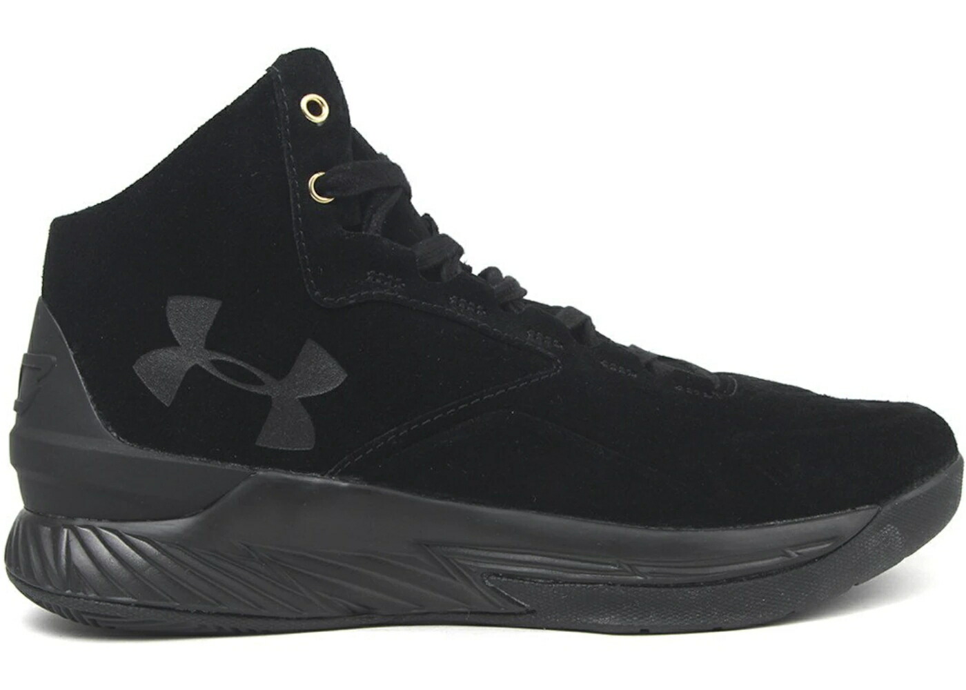 カリー 黒色 ブラック アンダーアーマー スニーカー メンズ UNDER ARMOUR UA CURRY 1 LUX BLACK / BLACK BLACK BLACK