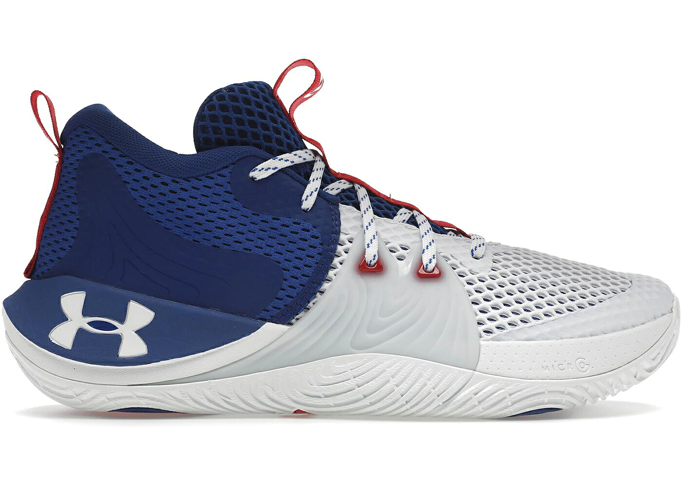 白いこと 白いこと 青味 青み 赤 赤いこと アンダーアーマー スニーカー メンズ UNDER ARMOUR UNDER ARMOUR EMBIID ONE BROTHERLY LOVE / WHITE BLUE RED