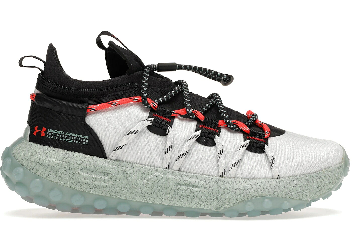 白色 ホワイト 青色 ブルー 黒色 ブラック アンダーアーマー スニーカー メンズ UNDER ARMOUR UNDER ARMOUR HOVR SUMMIT FAT TIRE WHITE ENAMEL BLUE BLACK / WHITE ENAMEL BLUE BETA|スニケス