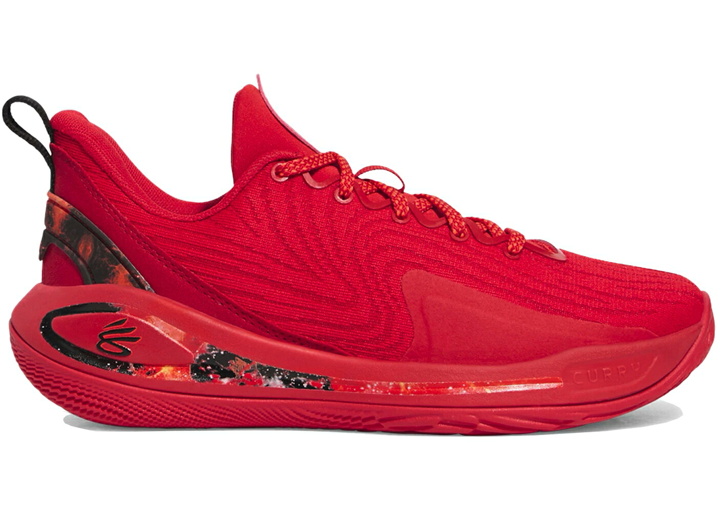 カリー 流れ受け答え 赤 赤いこと アンダーアーマー 御坊っちゃん キッズ UNDER ARMOUR UNDER ARMOUR CURRY FLOW 12 SPARK (GS) / RED ARES RED もの言う花 マタニティ スニーカー