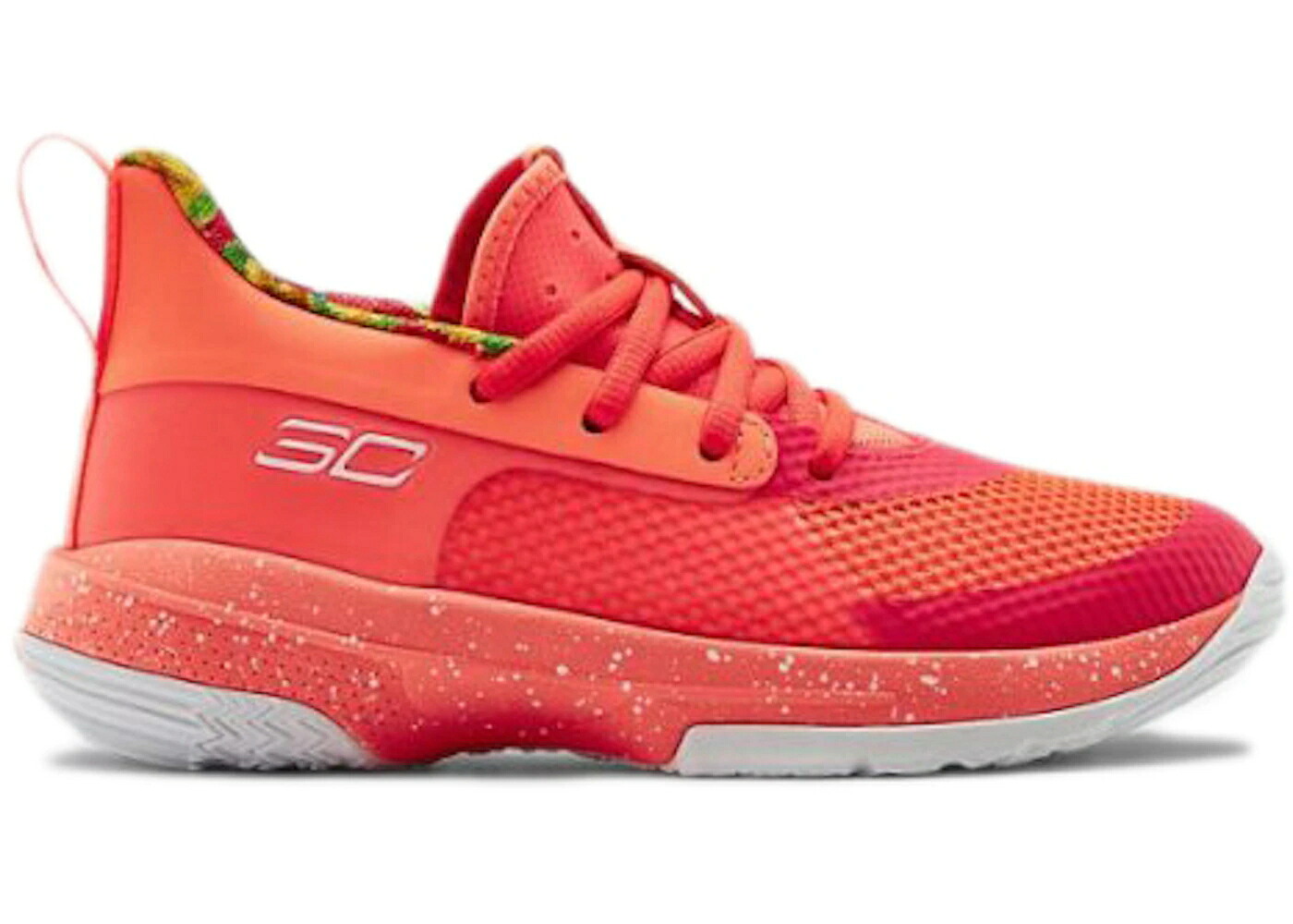 カリー 白いこと 白いこと アンダーアーマー お坊っちゃん キッズ UNDER ARMOUR UNDER ARMOUR CURRY 7 SOUR PATCH KIDS PEACH (なおなお書き) / PEACH PLASMA WHITE もの言う花 マタニティ スニーカー