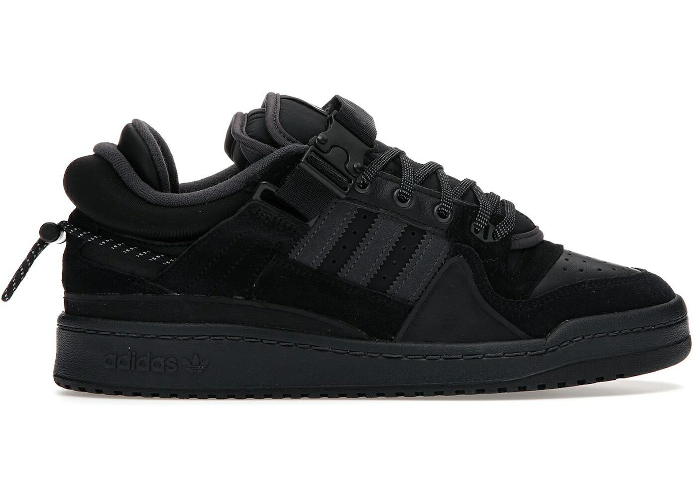 アディダス フォーラム コア 黒色 ブラック スニーカー メンズ ADIDAS FORUM LOW BAD BUNNY BACK TO SCHOOL / CORE BLACK CORE BLACK CORE BLACK