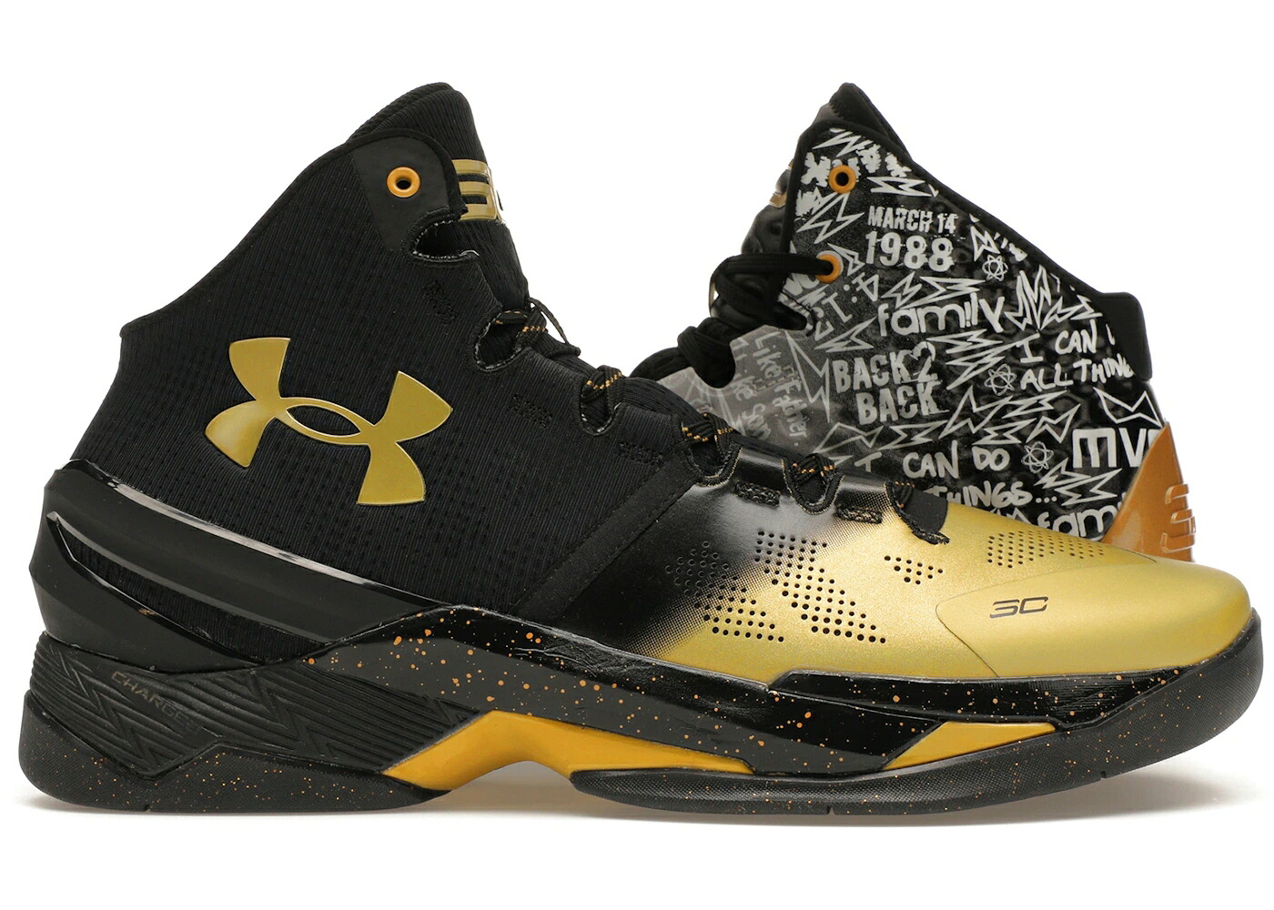 カリー アンダーアーマー \u0026 スニーカー メンズ UNDER ARMOUR UNDER ARMOUR CURRY 1 2 BACK MVP PACK (2016) (2 PAIRS) / MULTI MULTI