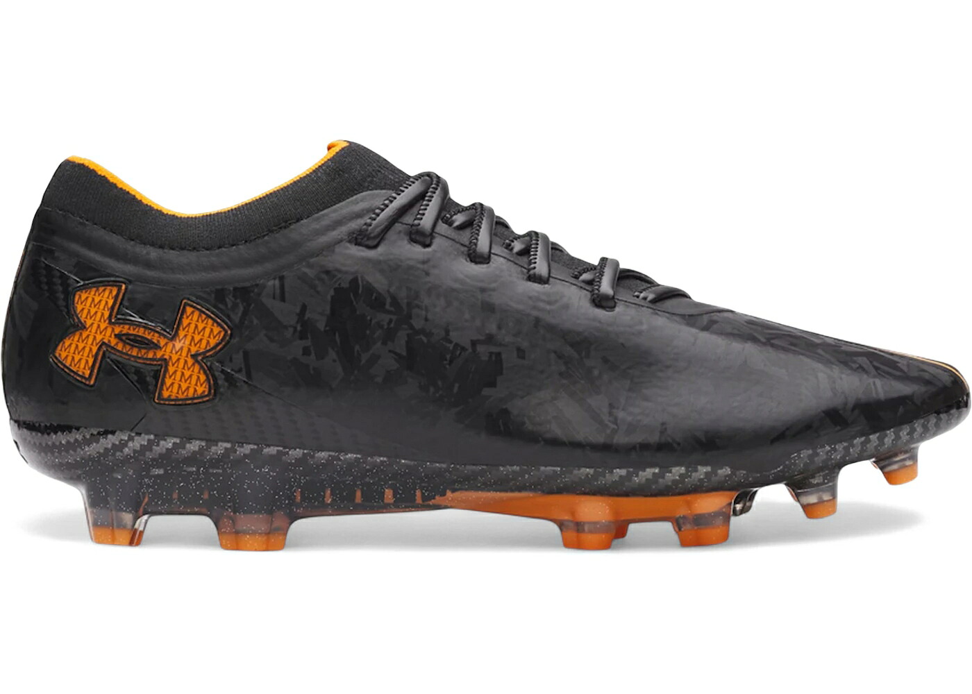 エリート 黒色 ブラック 橙 オレンジ 灰色 グレー アンダーアーマー スニーカー メンズ UNDER ARMOUR UNDER ARMOUR MAGNETICO ELITE 5 FG MANSORY BLACK ORANGE / GREY BLACK ORANGE｜スニケス