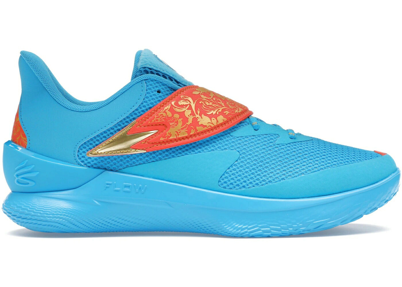 カリー フォックス 青色 ブルー 橙 オレンジ アンダーアーマー スニーカー メンズ UNDER ARMOUR UNDER ARMOUR CURRY FOX 1 HAPPY DAY / BLUE ORANGE
