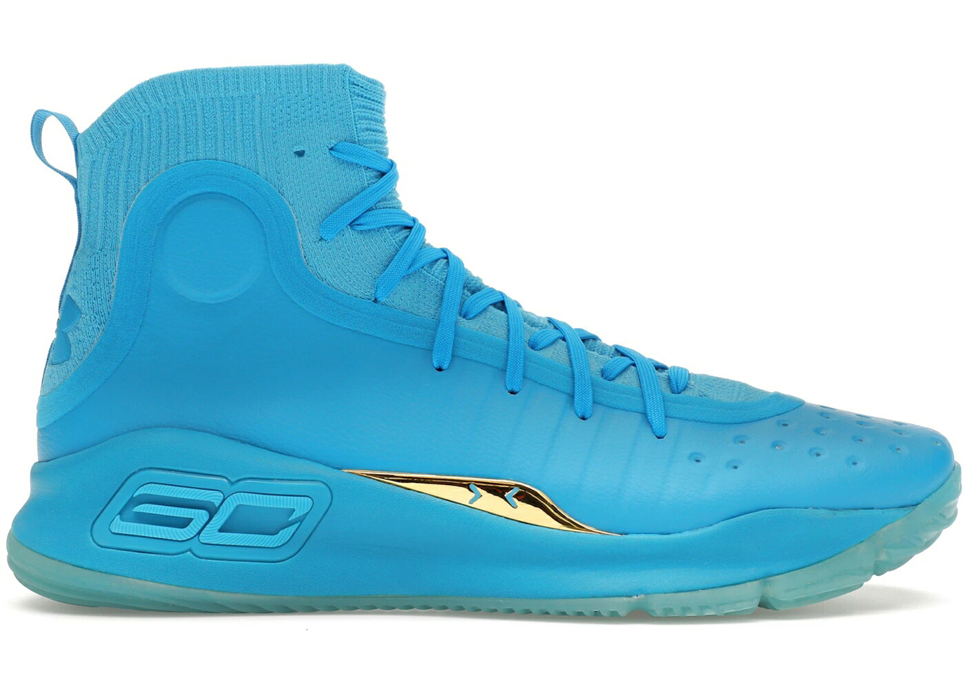 カリー ゴールド アンダーアーマー スニーカー メンズ UNDER ARMOUR UNDER ARMOUR CURRY 4 RETRO FLOODED / CAPRI METALLIC GOLD