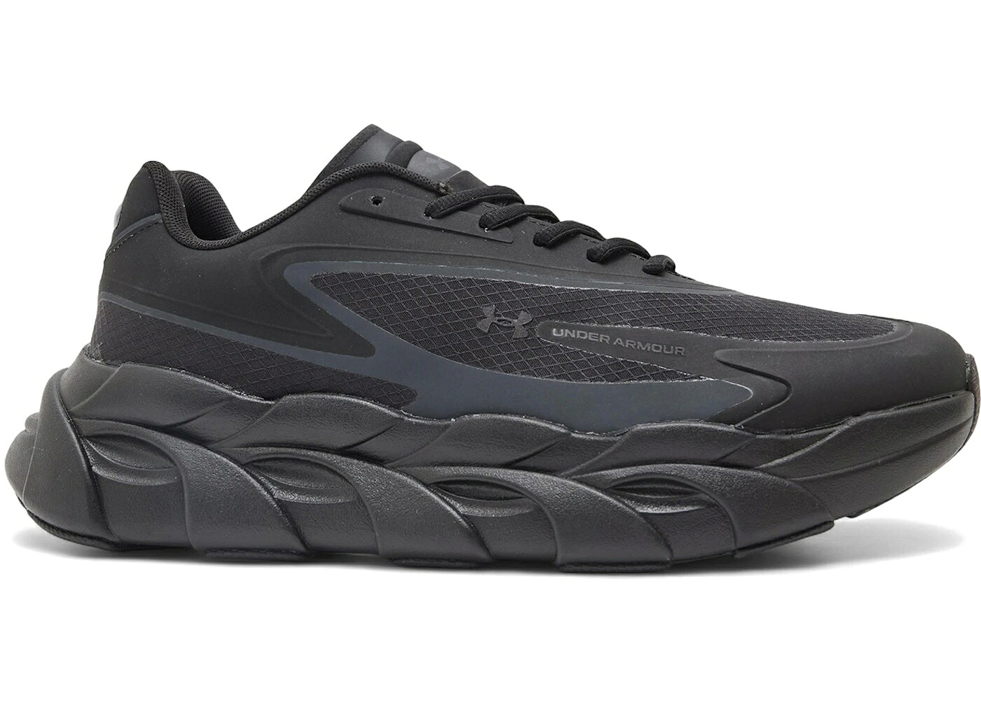 黒いこと 黒いこと アンダーアーマー スニーカー メンズ UNDER ARMOUR UNDER ARMOUR UA HALO RUNNER TRIPLE BLACK / BLACK BLACK