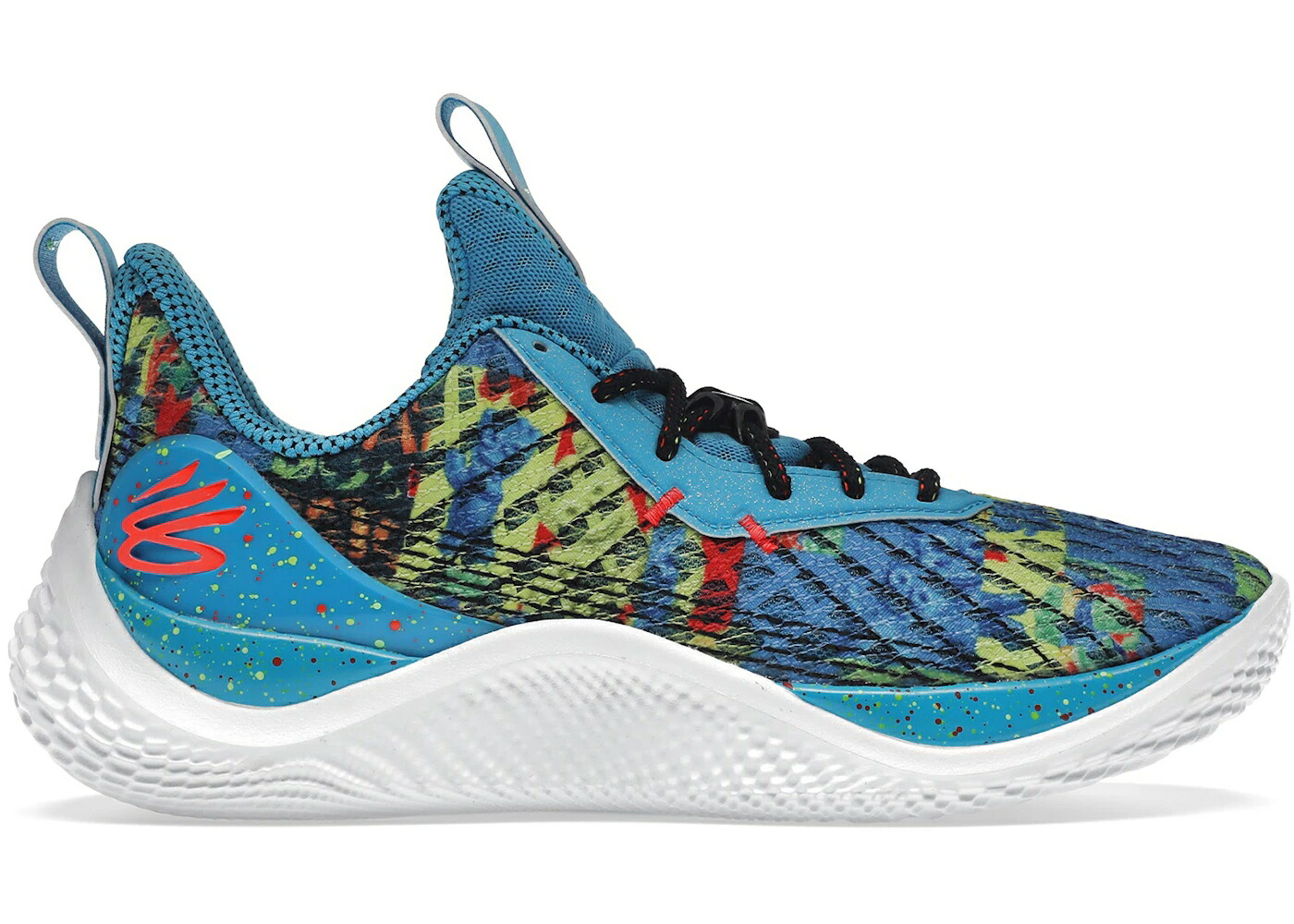カリー 青味 青み 白いこと 白いこと アンダーアーマー スニーカー メンズ UNDER ARMOUR UNDER ARMOUR CURRY 10 SOUR PATCH KIDS THEN SWEET / BLUE WHITE