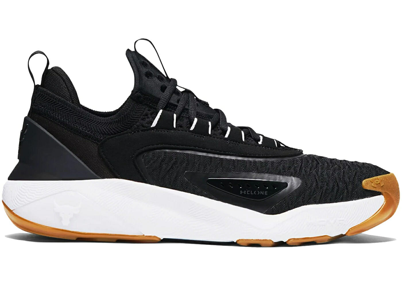 黒いこと 黒いこと 白いこと 白いこと アンダーアーマー スニーカー メンズ UNDER ARMOUR UNDER ARMOUR PROJECT ROCK 7 BLACK WHITE GUM / BLACK WHITE ANTHRACITE