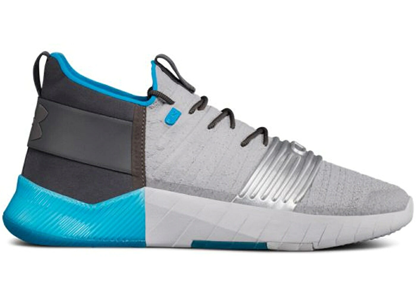 トレーナー 銀色 シルバー 青色 ブルー ヒート アンダーアーマー スニーカー メンズ UNDER ARMOUR UNDER ARMOUR C1N TRAINER CHAIRMAN / METALLIC SILVER BLUE HEAT｜スニケス