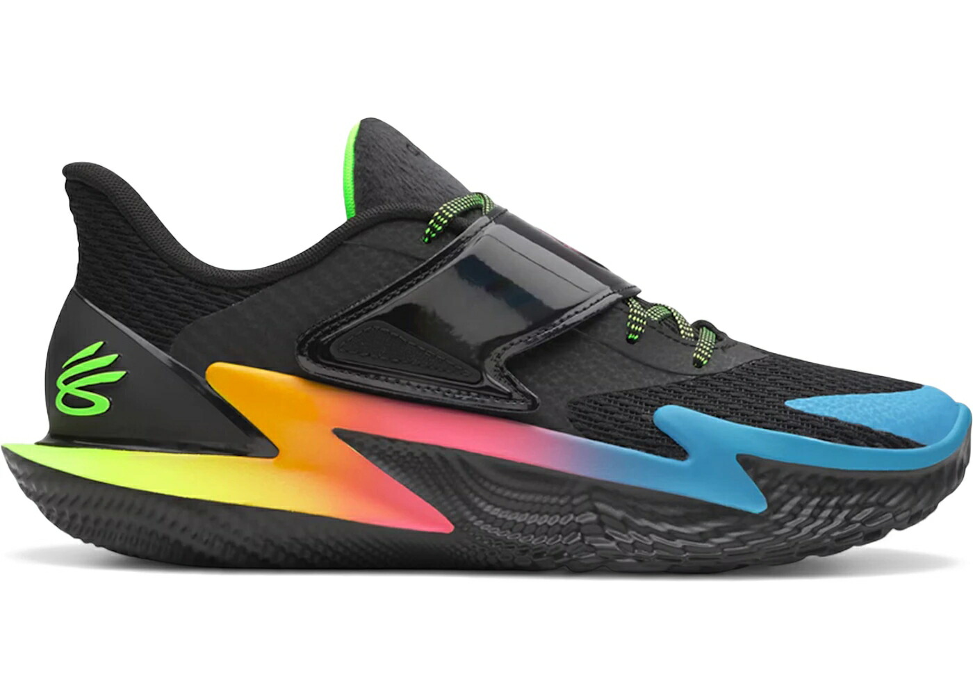 カリー フォックス 黒色 ブラック アンダーアーマー スニーカー メンズ UNDER ARMOUR UNDER ARMOUR CURRY FOX 2 GAMER / BLACK MULTI