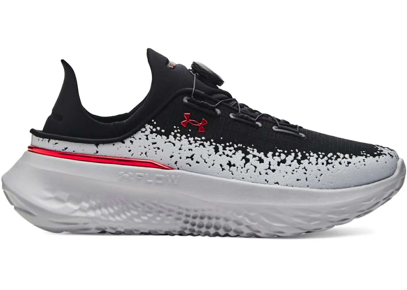 メガ 黒いこと 黒いこと 薄墨色 薄墨色 赤 赤いこと アンダーアーマー スニーカー メンズ UNDER ARMOUR UNDER ARMOUR SLIPSPEED MEGA BLACK GREY RED / BLACK MOD GREY RED