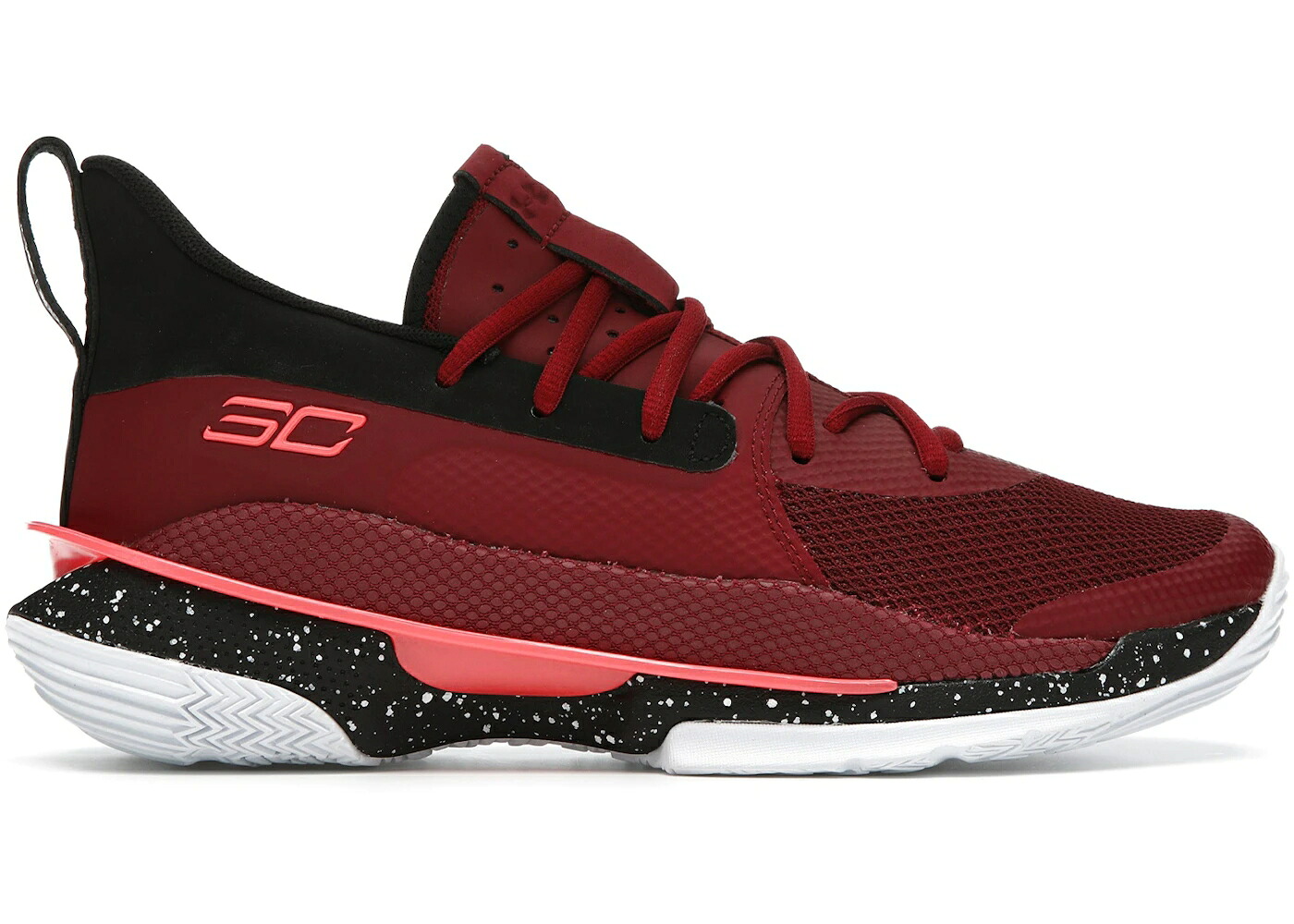 カリー 赤 赤いこと 黒いこと 黒いこと アンダーアーマー スニーカー メンズ UNDER ARMOUR UNDER ARMOUR CURRY 7 RED CORDOVA / RED CORDOVA BLACK BETA RED