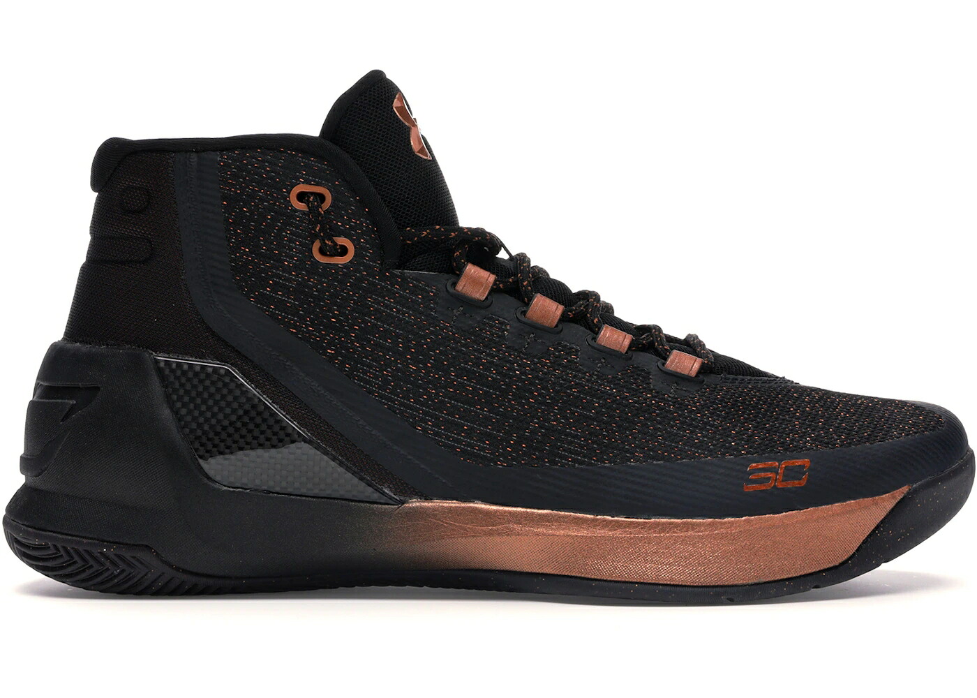 カリー 黒色 ブラック アンダーアーマー スニーカー メンズ UNDER ARMOUR UA CURRY 3 BRASS BAND / BLACK METALLIC ALLOY METALLIC|スニケス