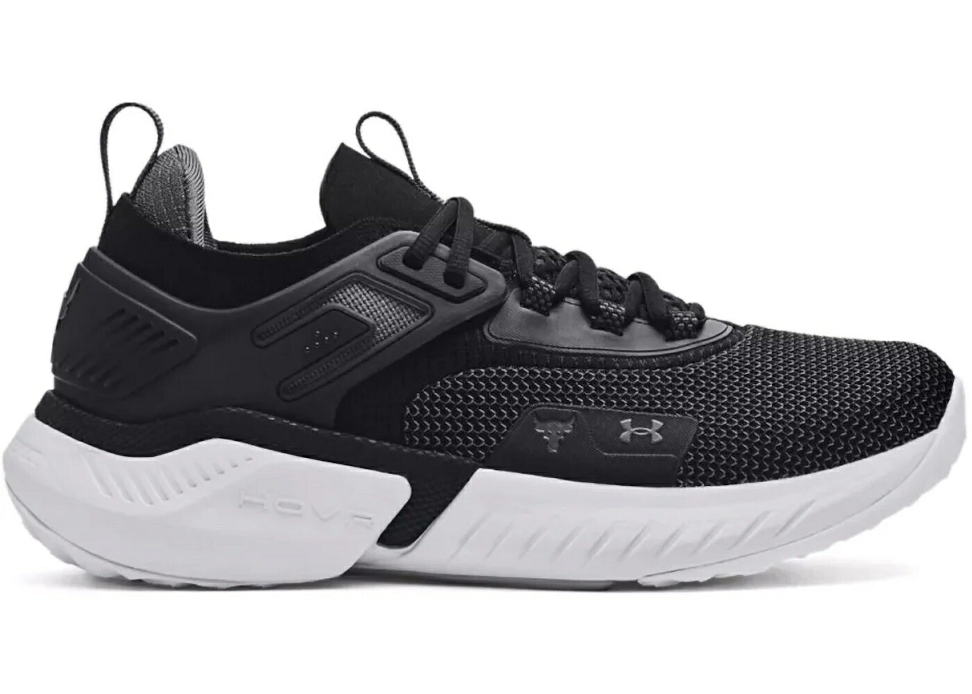 黒いこと 黒いこと 白いこと 白いこと アンダーアーマー スニーカー メンズ UNDER ARMOUR UNDER ARMOUR PROJECT ROCK 5 BLACK WHITE / BLACK WHITE