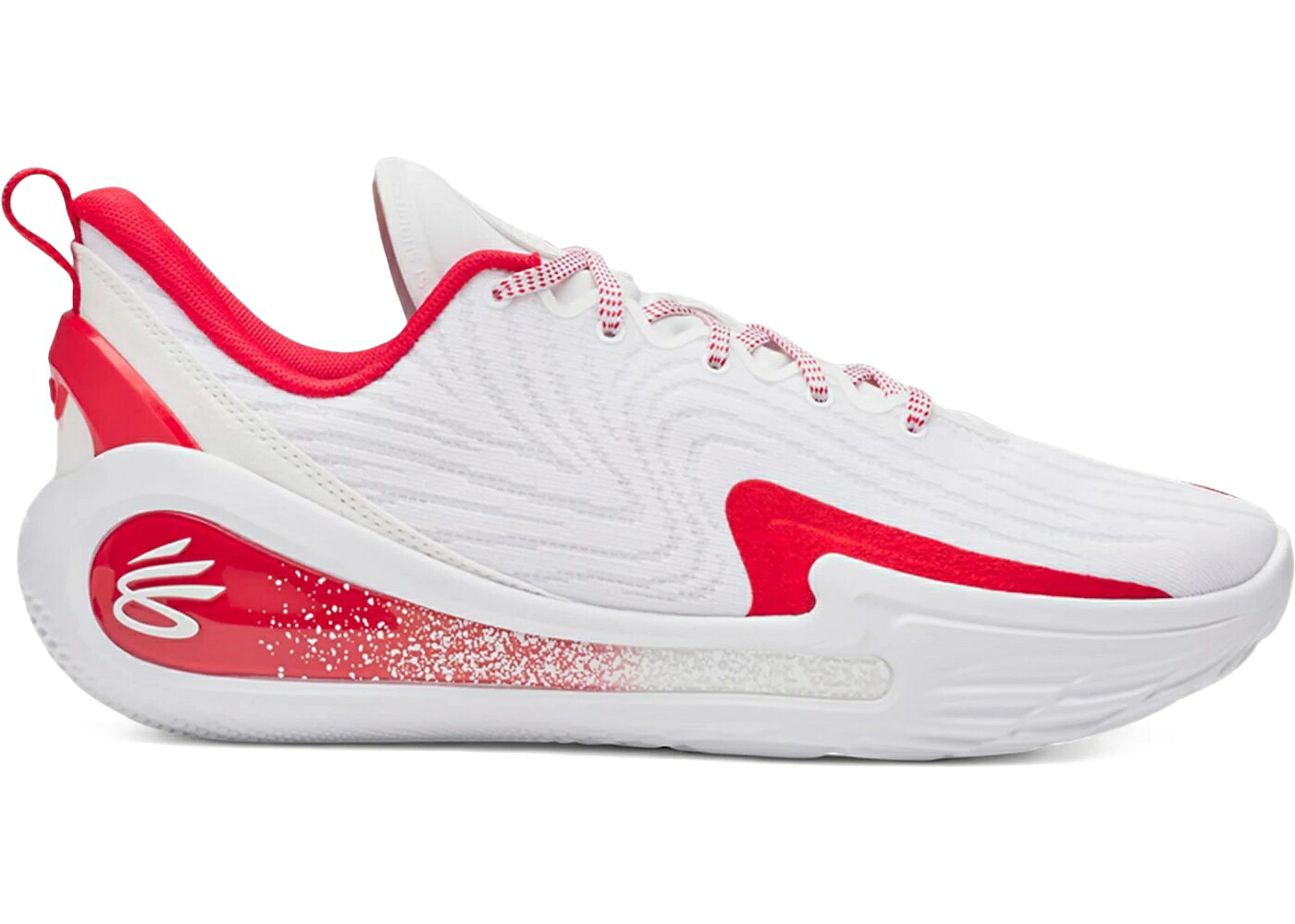 カリー フローレス 白色 ホワイト 赤 レッド アンダーアーマー スニーカー メンズ UNDER ARMOUR UNDER ARMOUR CURRY FLOW 12 TB WHITE RED / WHITE RED|スニケス