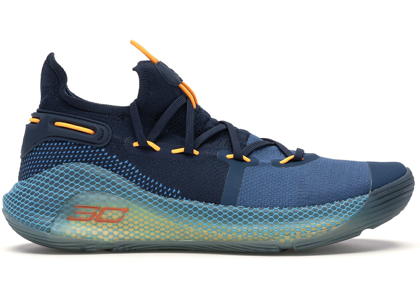 カリー アカデミー チーム 橙 オレンジ アンダーアーマー スニーカー メンズ UNDER ARMOUR UNDER ARMOUR CURRY 6 UNDERRATED / ACADEMY MANGO TEAM ORANGE｜スニケス