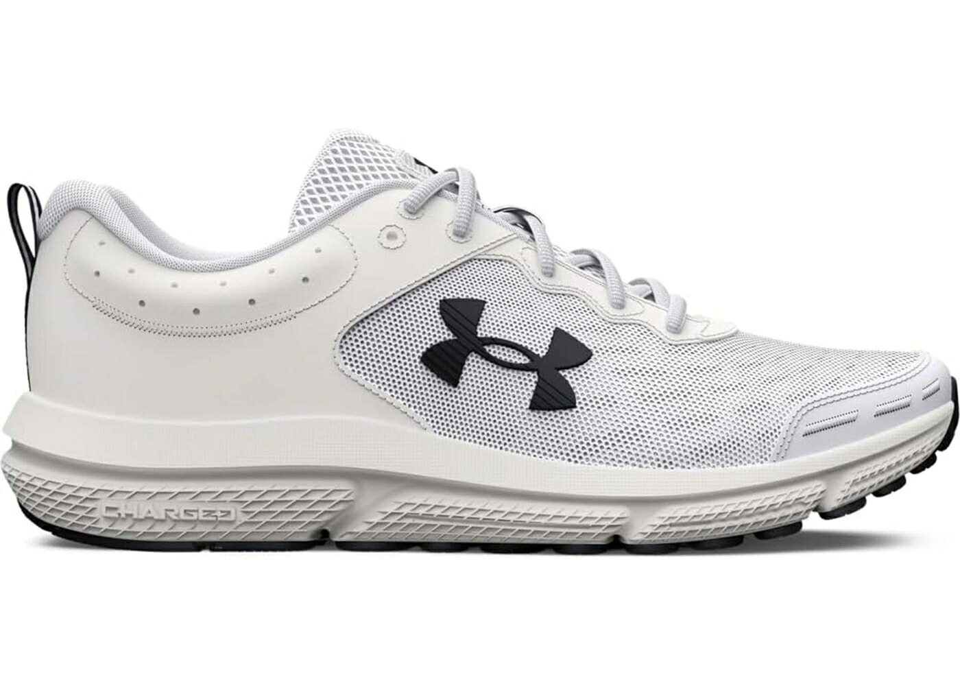 白いこと 白いこと 黒いこと 黒いこと アンダーアーマー スニーカー メンズ UNDER ARMOUR UNDER ARMOUR CHARGED ASSERT 10 WHITE BLACK / WHITE BLACK スニーカー-靴-メンズ靴