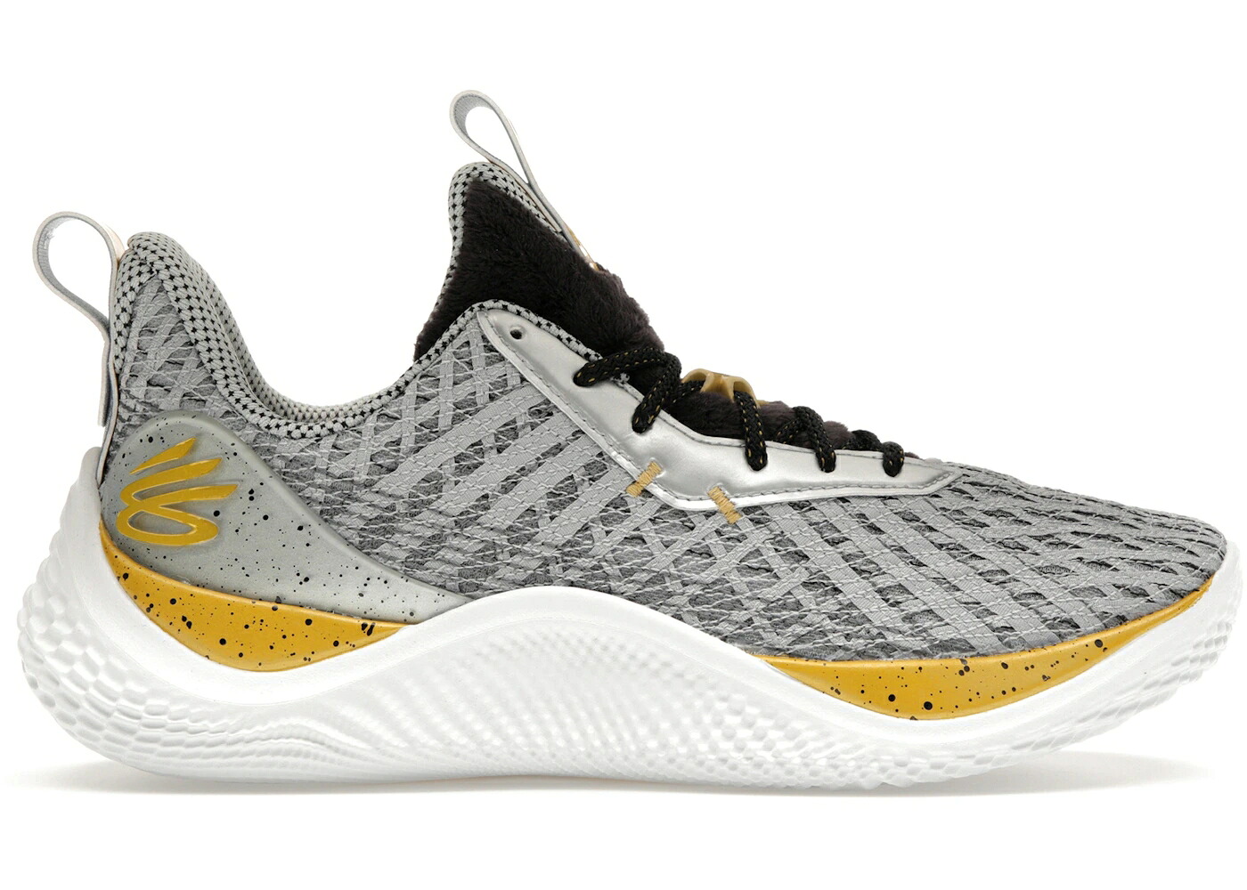カリー 薄墨色 薄墨色 黒いこと 黒いこと ゴールド アンダーアーマー スニーカー メンズ UNDER ARMOUR UNDER ARMOUR CURRY 10 FATHER TO SON / WOLF GREY BLACK GOLD