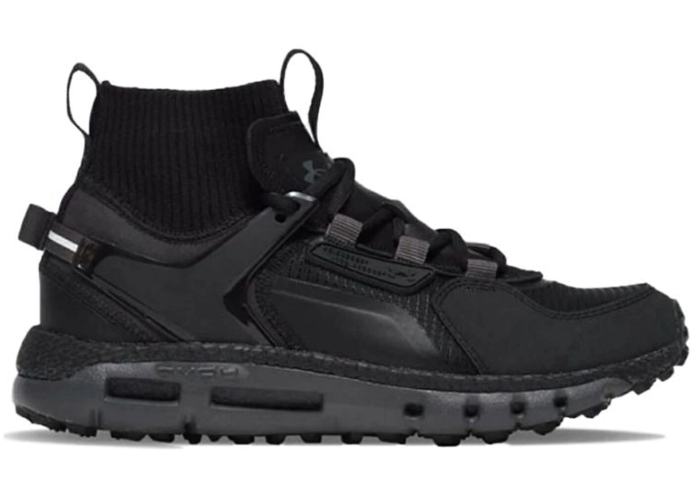 ミッド 黒いこと 黒いこと アンダーアーマー スニーカー メンズ UNDER ARMOUR UNDER ARMOUR HOVR SUMMIT MID TRIPLE BLACK / BLACK BLACK
