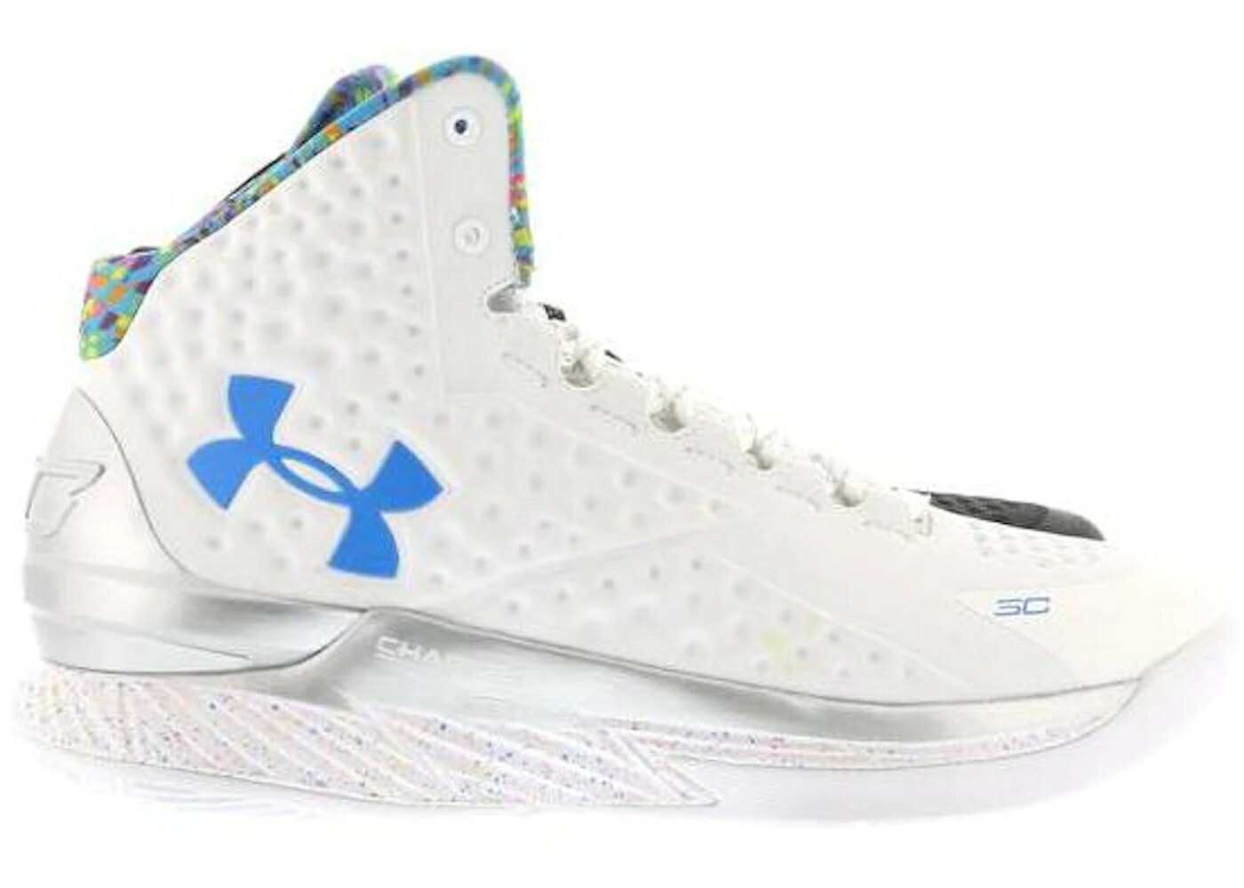 カリー 白色 ホワイト ゴールド アンダーアーマー スニーカー メンズ UNDER ARMOUR UA CURRY 1 CHAMPIONSHIP PACK / WHITE GOLD｜スニケス 109,670円