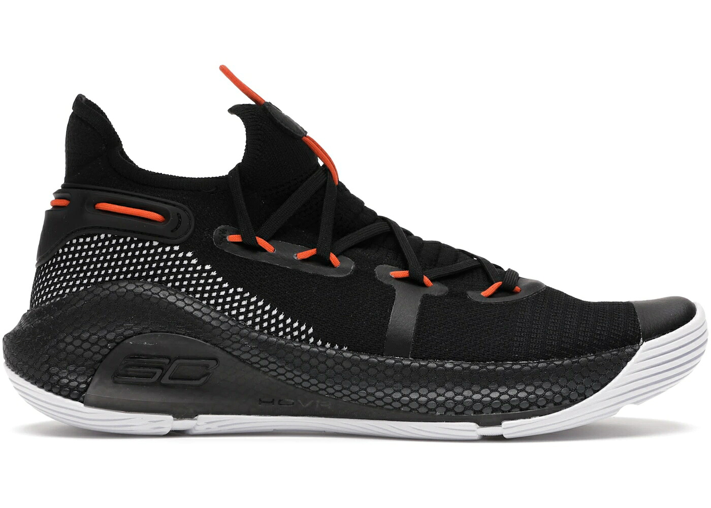 カリー オークランド 黒いこと 黒いこと 橙 オレンジ色 白いこと 白いこと アンダーアーマー スニーカー メンズ UNDER ARMOUR UNDER ARMOUR CURRY 6 OAKLAND SIDESHOW / BLACK ORANGE WHITE