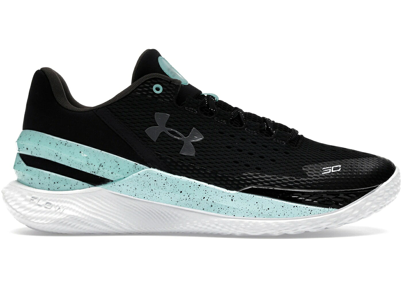 カリー 黒色 ブラック ネオ 灰色 グレー グレイ アンダーアーマー スニーカー メンズ UNDER ARMOUR UNDER ARMOUR CURRY 2 LOW FLOTRO FUTURE / BLACK NEO TURQUOISE JET GRAY|スニケス