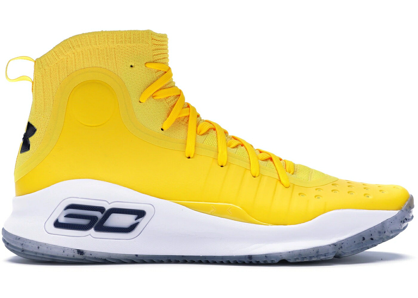 カリー カルフォルニア 黄味がかった 黄色 青味 青み アンダーアーマー スニーカー メンズ UNDER ARMOUR UNDER ARMOUR CURRY 4 CAL / YELLOW BLUE