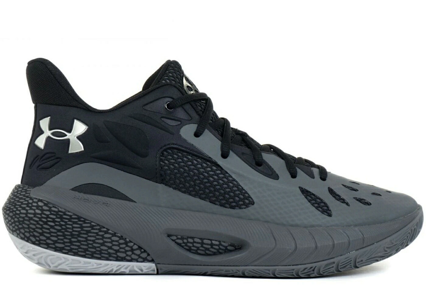 薄墨色 薄墨色 黒いこと 黒いこと しろがね色 しろがね色 アンダーアーマー スニーカー メンズ UNDER ARMOUR UNDER ARMOUR HOVR HAVOC 3 PITCH GREY BLACK / PITCH GREY BLACK METALLIC SILVER