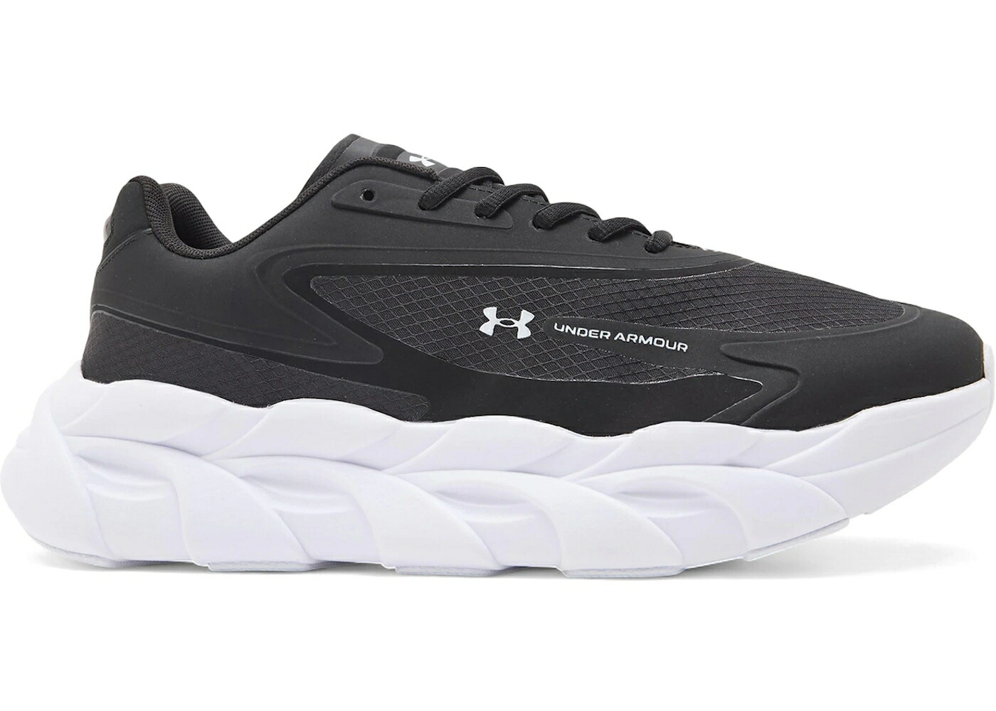 黒いこと 黒いこと 白いこと 白いこと アンダーアーマー スニーカー メンズ UNDER ARMOUR UNDER ARMOUR UA HALO RUNNER BLACK WHITE / BLACK WHITE