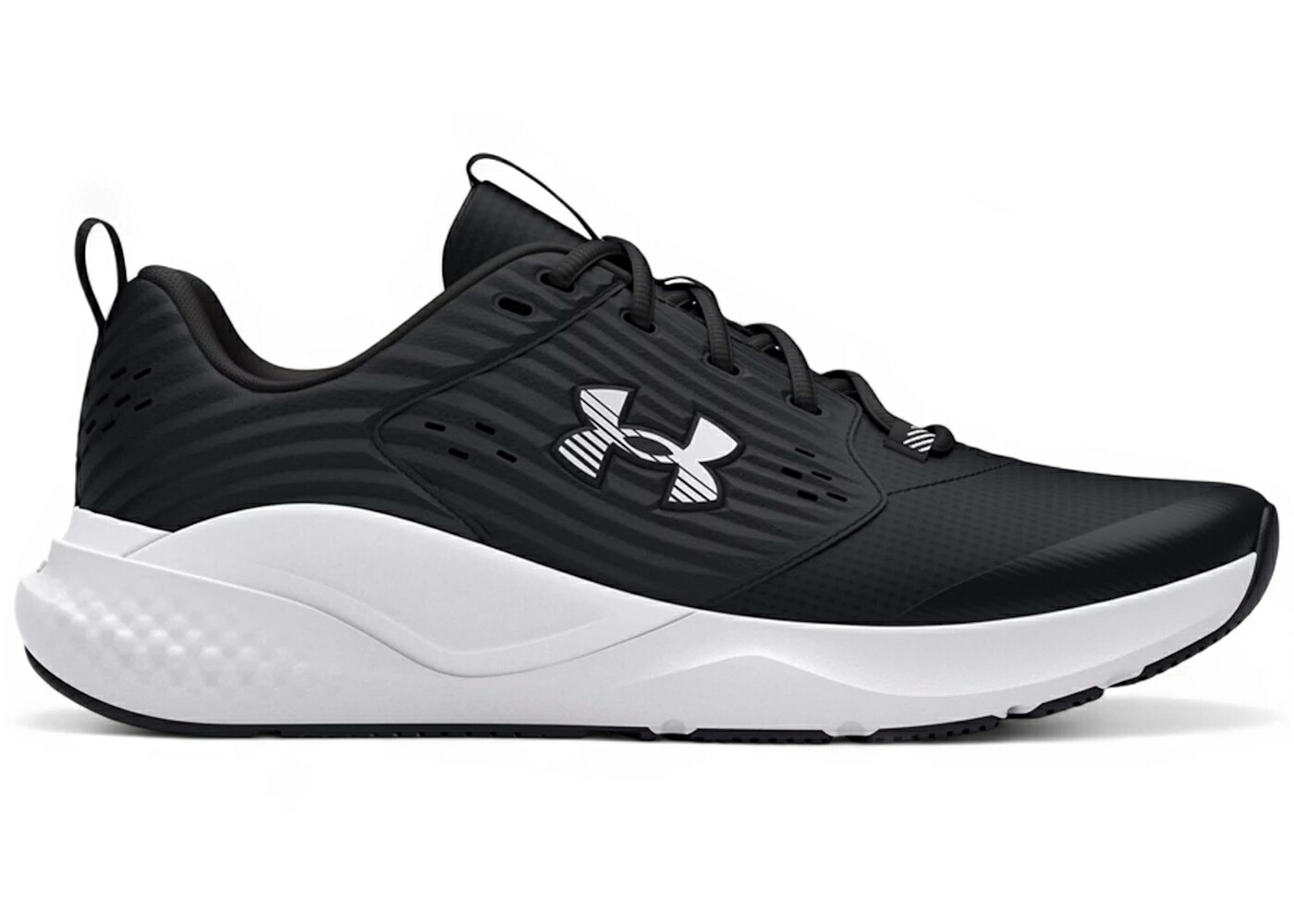 黒色 ブラック 白色 ホワイト アンダーアーマー スニーカー メンズ UNDER ARMOUR UNDER ARMOUR COMMIT 4 BLACK ANTHRACITE WHITE / BLACK ANTHRACITE WHITE