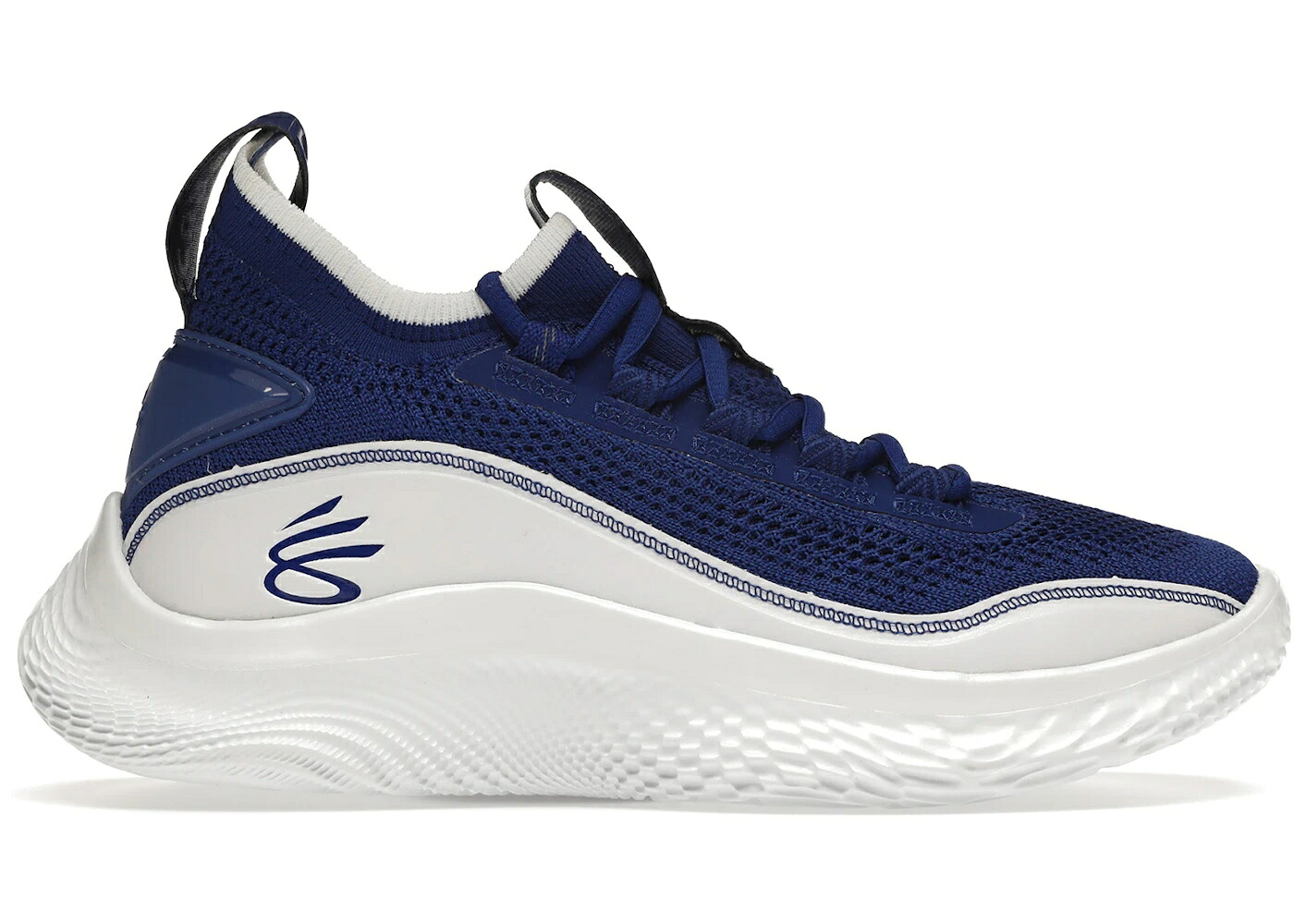 カリー 流れ受け答え 白いこと 白いこと アンダーアーマー スニーカー メンズ UNDER ARMOUR UNDER ARMOUR CURRY FLOW 8 LIKE WATER / ROYAL WHITE